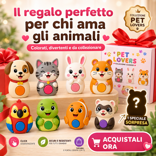 Clicker Collezionabili ClickyPets -SERIE PETLOVE
