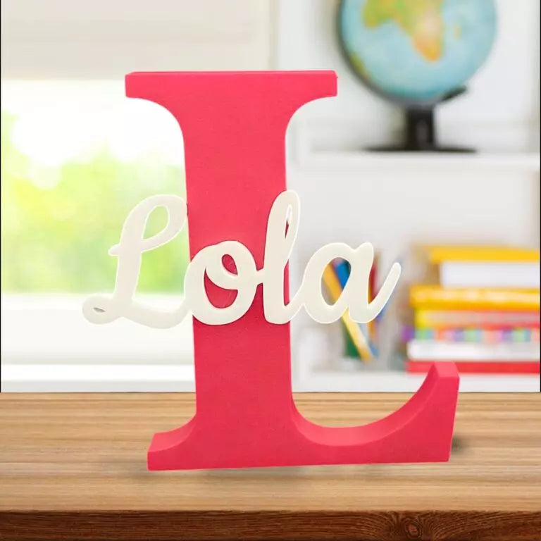 Lampada Personalizzata Con Lettera e Nome NAMEGLOW