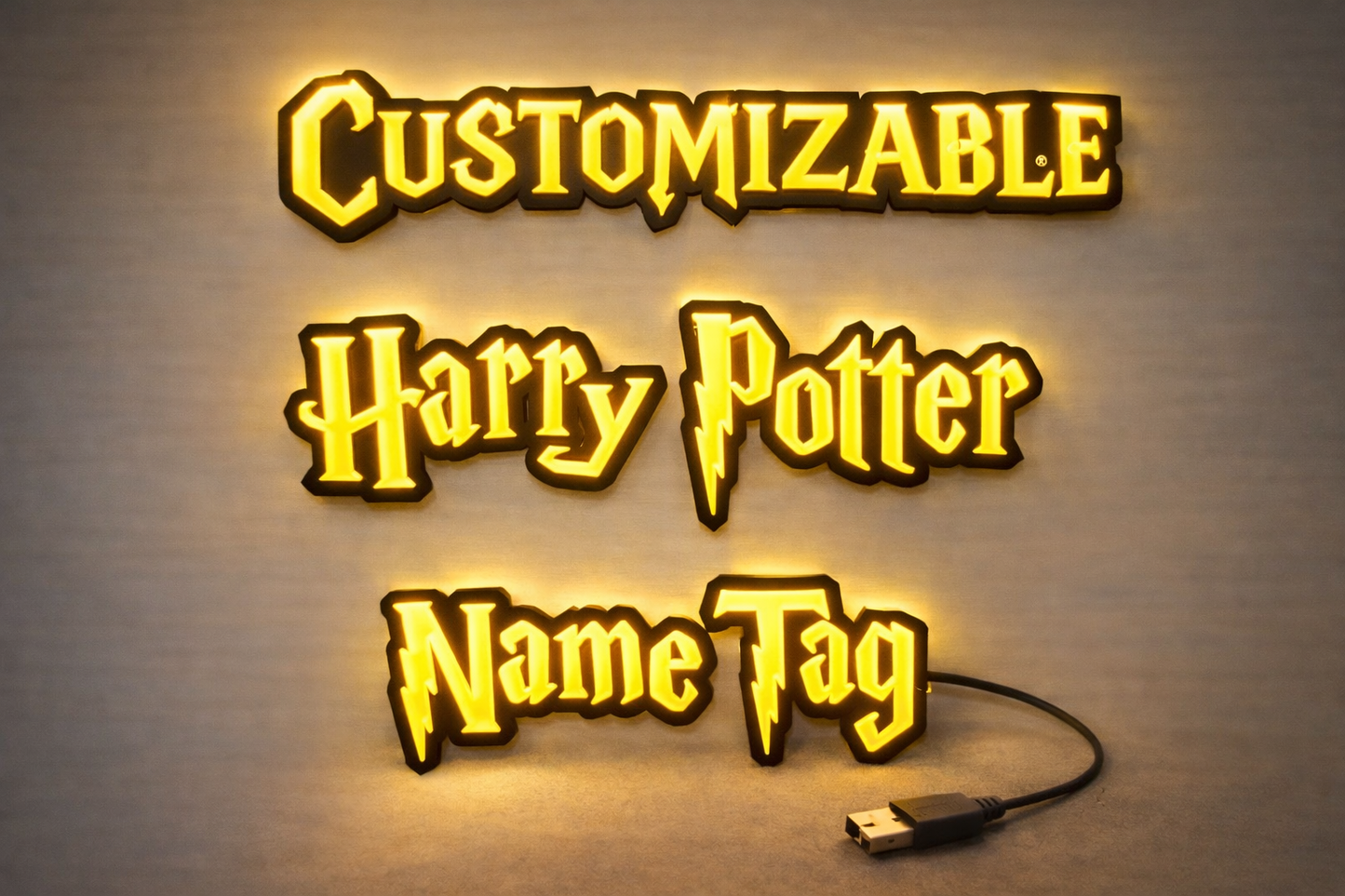 Lampada a Led Personalizzabile LOGOLUX 3D