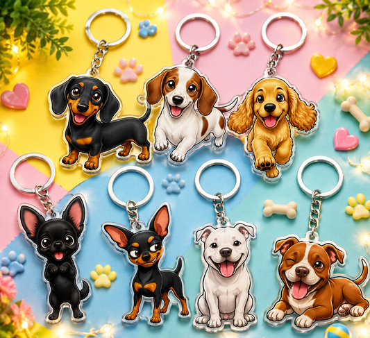 Portachiavi Canino Personalizzato DOGCHARM