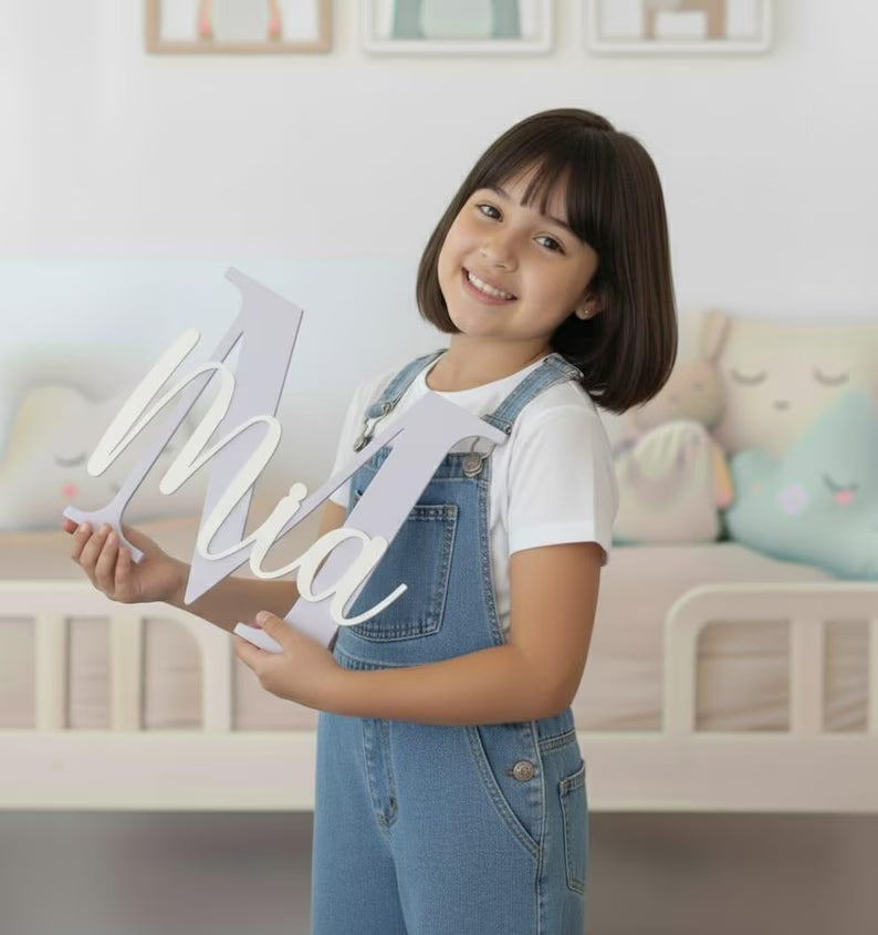 Lampada Personalizzata Con Lettera e Nome NAMEGLOW