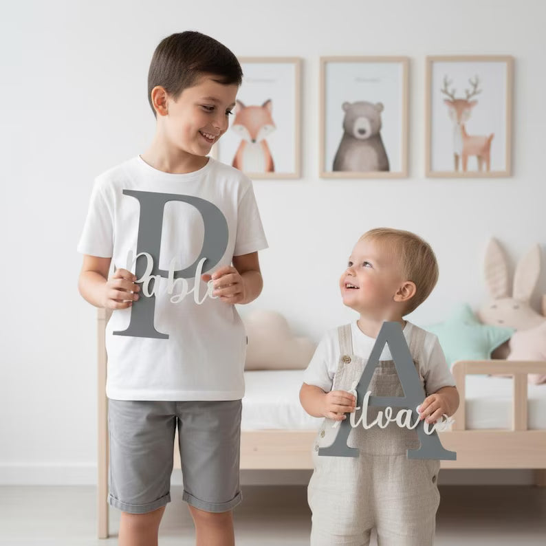 Lampada Personalizzata Con Lettera e Nome NAMEGLOW
