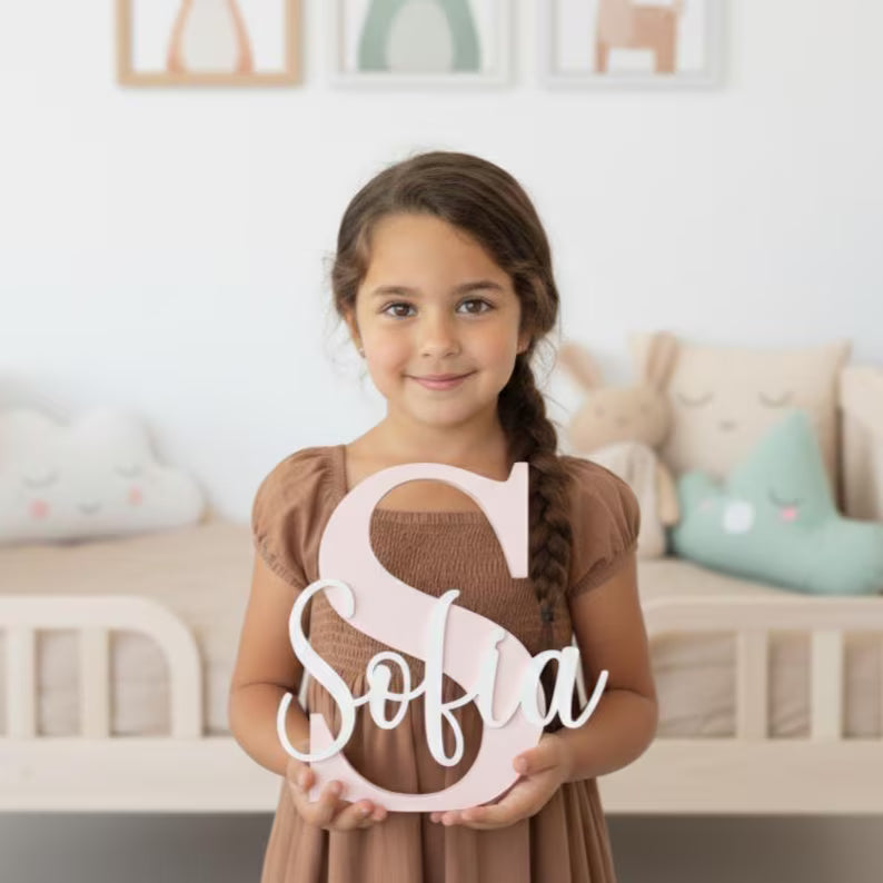 Lampada Personalizzata Con Lettera e Nome NAMEGLOW