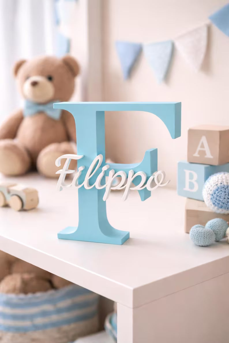Lampada Personalizzata Con Lettera e Nome NAMEGLOW